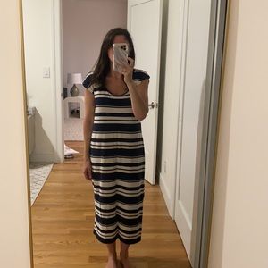 Lou & Grey Cotton striped dress